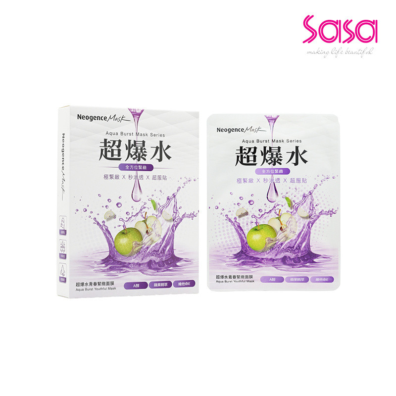 Neogence Aqua Burst Youthful Mask (5pcs)