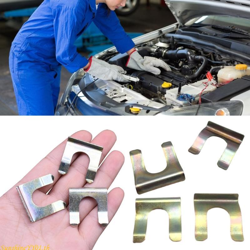 SUN Pack Of 20 Metal Brake Hose Clamps Truck Brake Hose Bracket สําหรับใช้ในมัลติฟังก์ชั่นในรถยนต์ M