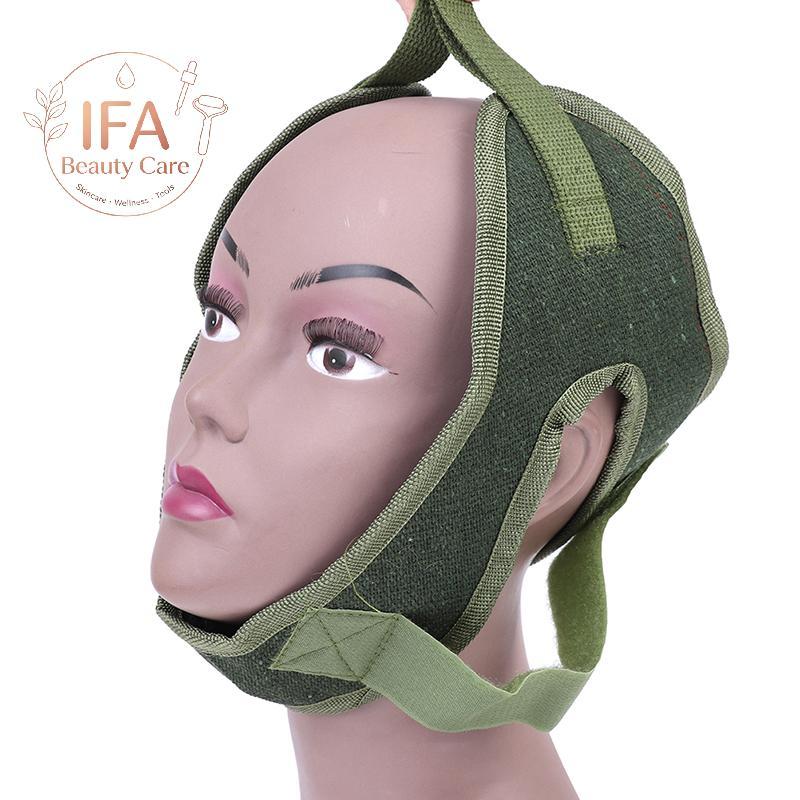 IFA Cervical Traction Canva เข็มขัดคอ Stretcher Band กระดูกสันหลังยืด Fixing Straps ดี