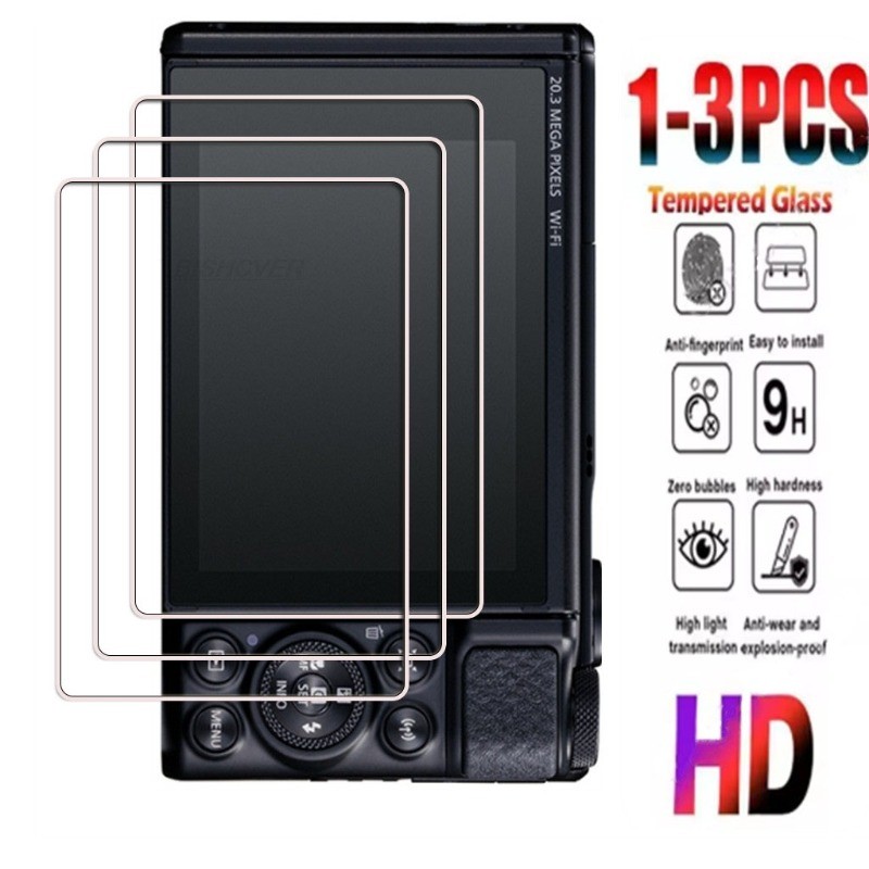 1-3PCS 9HกระจกนิรภัยสําหรับPanasonic FZ1000 II FZ80D FZ82D FZ85 FZ85D TX1 TX2 TZ100 TZ110 TZ85 TZ85D