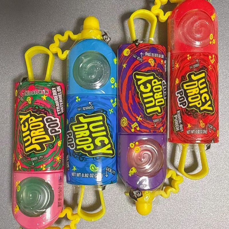 American JuicyDrop JuicyDrop Juicy Squeeze Candy Snacks 8.27.2