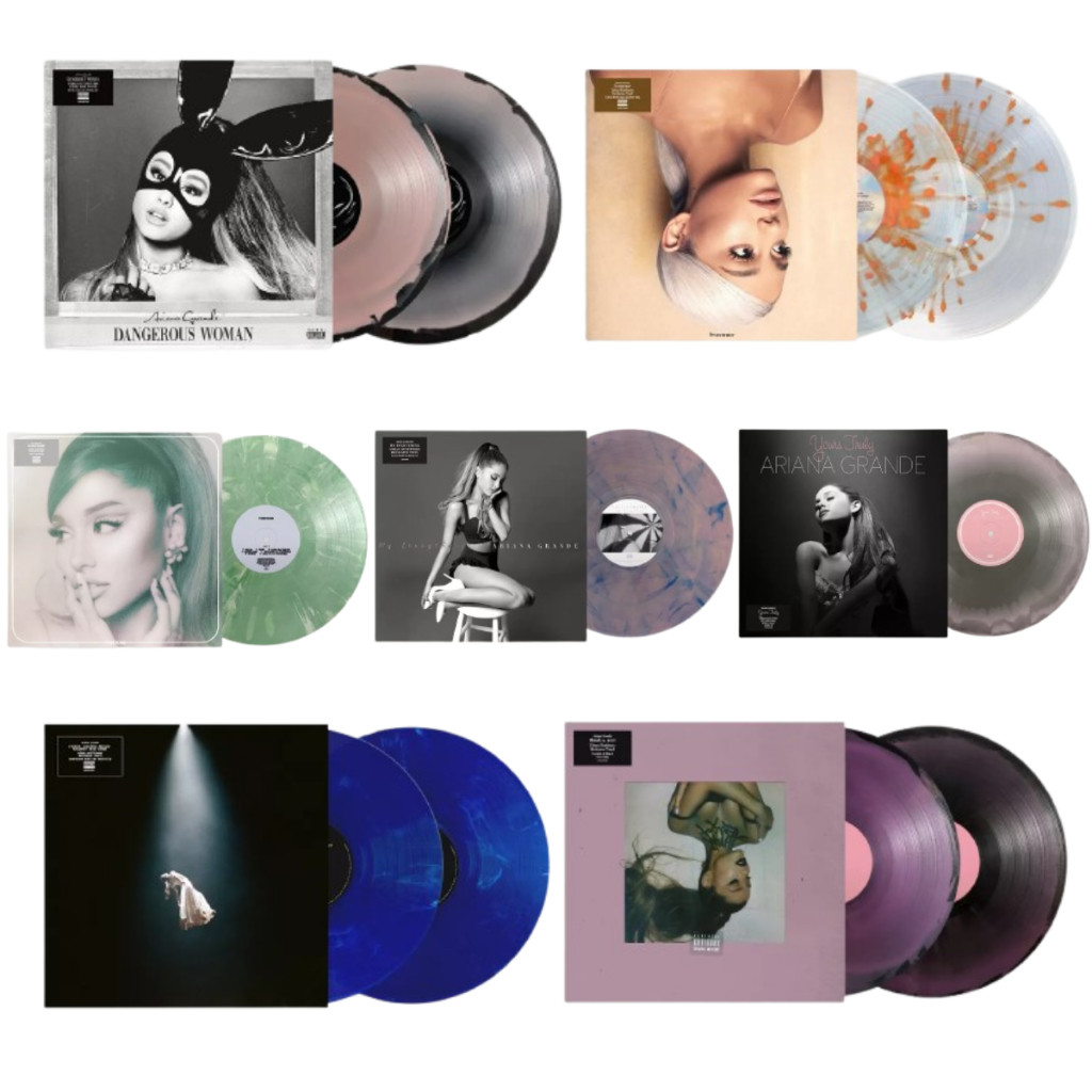 Preorder🔥 แผ่นเสียง Vinyl Ariana Grande - Dangerous Woman / Sweetener / eternal sunshine / positions