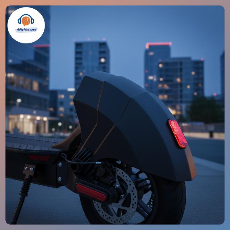 AFl สําหรับ Kukirin G2 G3 G4 สกู๊ตเตอร์ด้านหลัง Reflector ด้านหลัง Mudguard ล้อป้องกัน Kukirin G2/G3