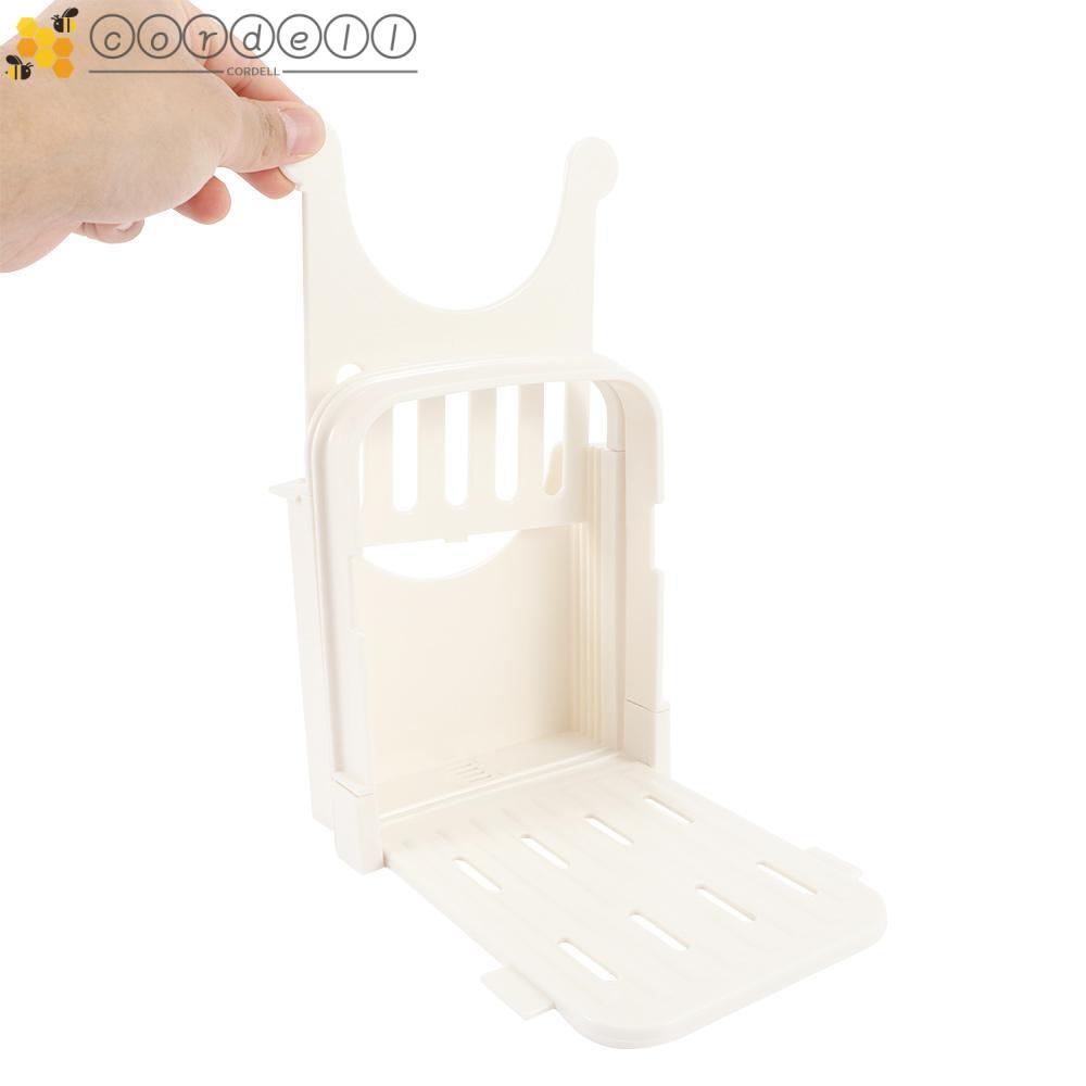 CORDELL เครื่องตัดขนมปังพลาสติกแบบปรับได้ Splicing Maker Bagel Slicing