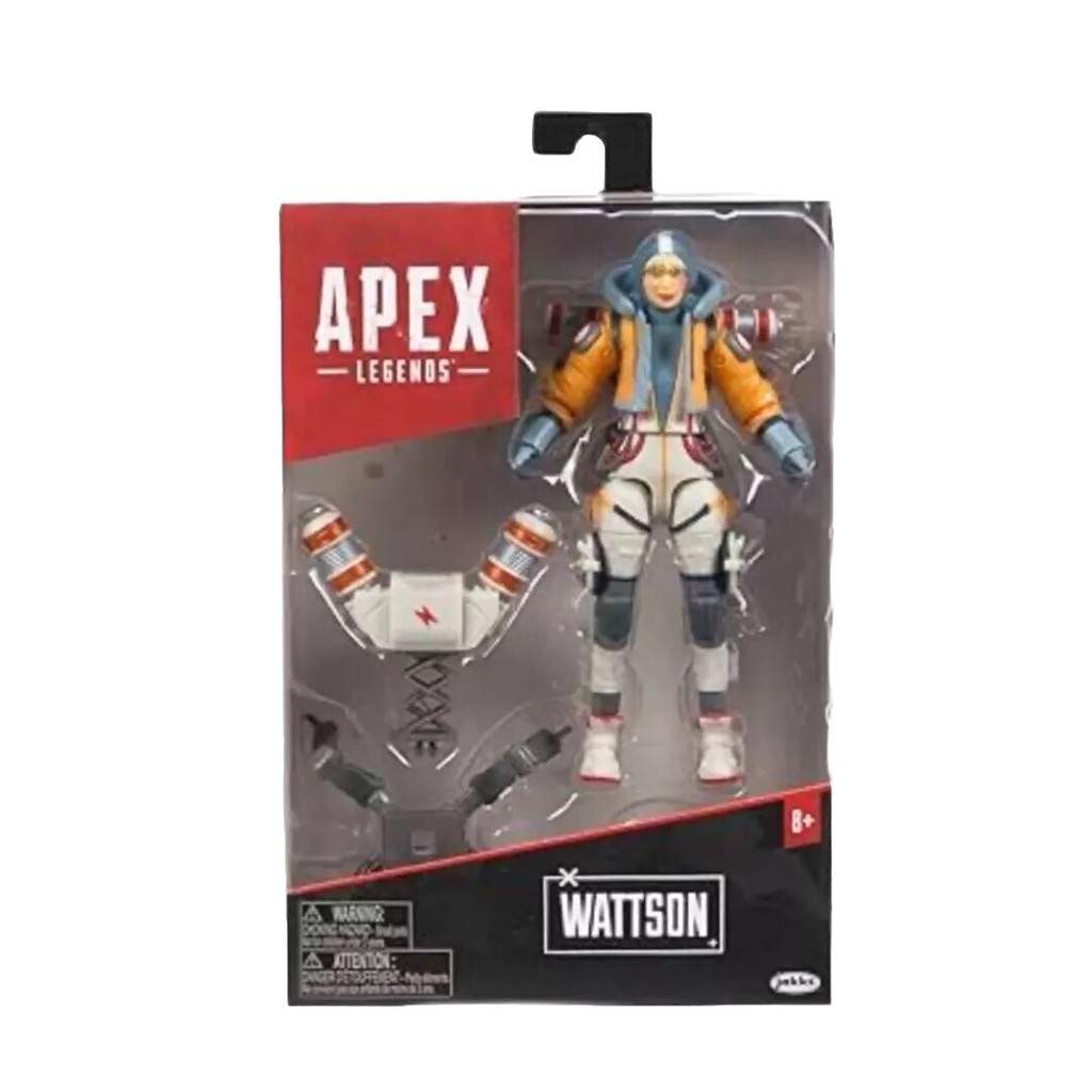 Apex Legends Wattson JAKKS Pacific 6 นิ้ว Action Figure 25 คะแนนใหม่ปิดผนึก