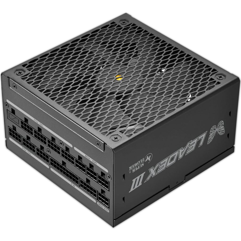 PSU SUPER FLOWER LEADEX III GOLD 1000W ATX 3.1 PCIe 5.1, Black