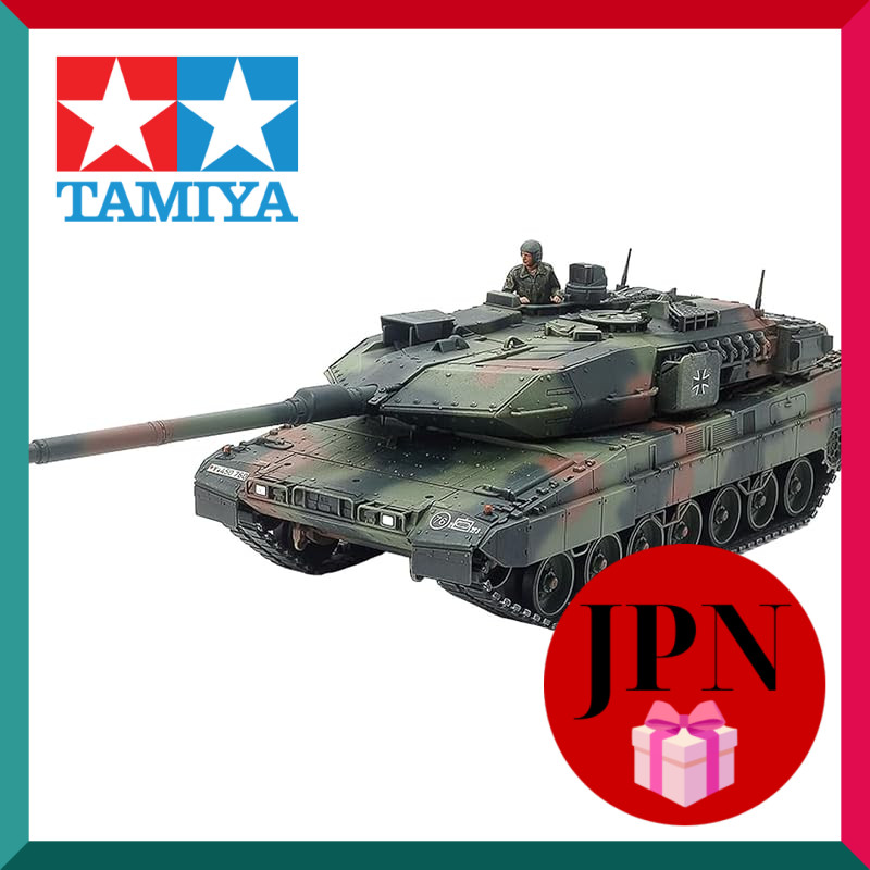 Tamiya 1/48 Military Miniature Series No. German Bundeswehr Main Battle Tank Leopard 2 A7V Plastic M