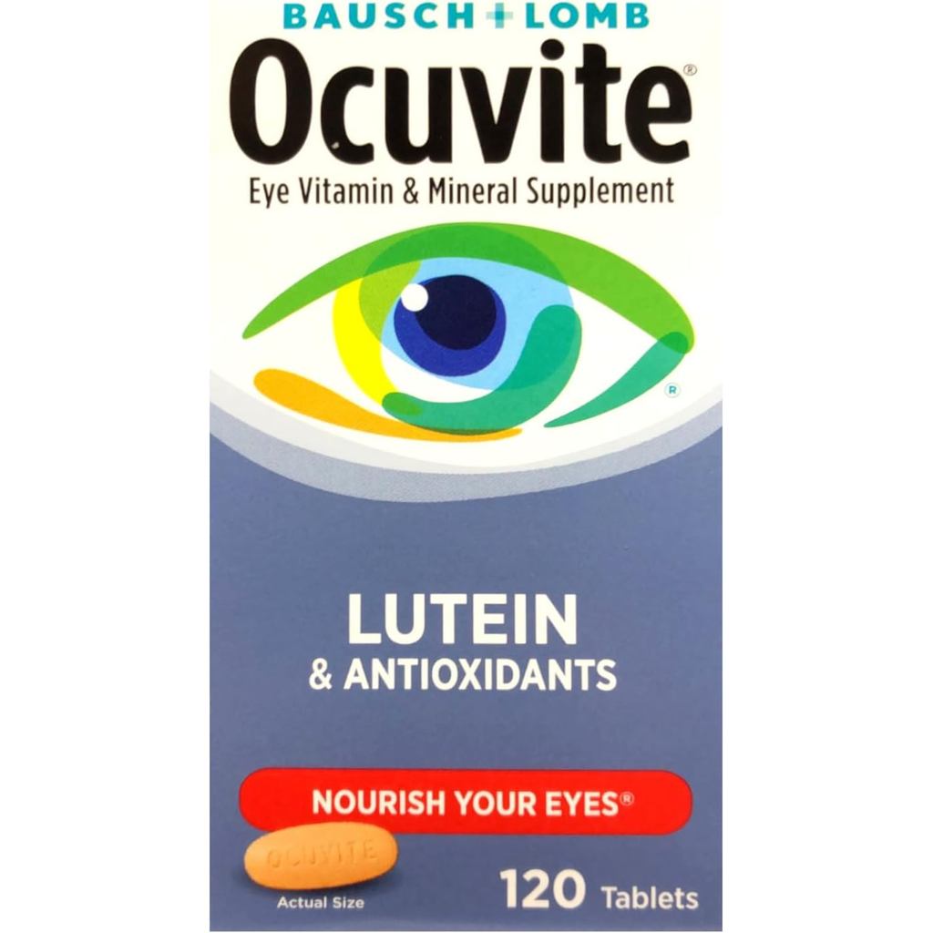 Bausch & Lomb Ocuvite with Lutein - 120 เม็ด