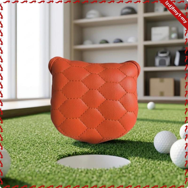 Leipupa Mallet Putter Cover Quilted Mallet Putter Headcover เบาะสําหรับนักกอล์ฟ