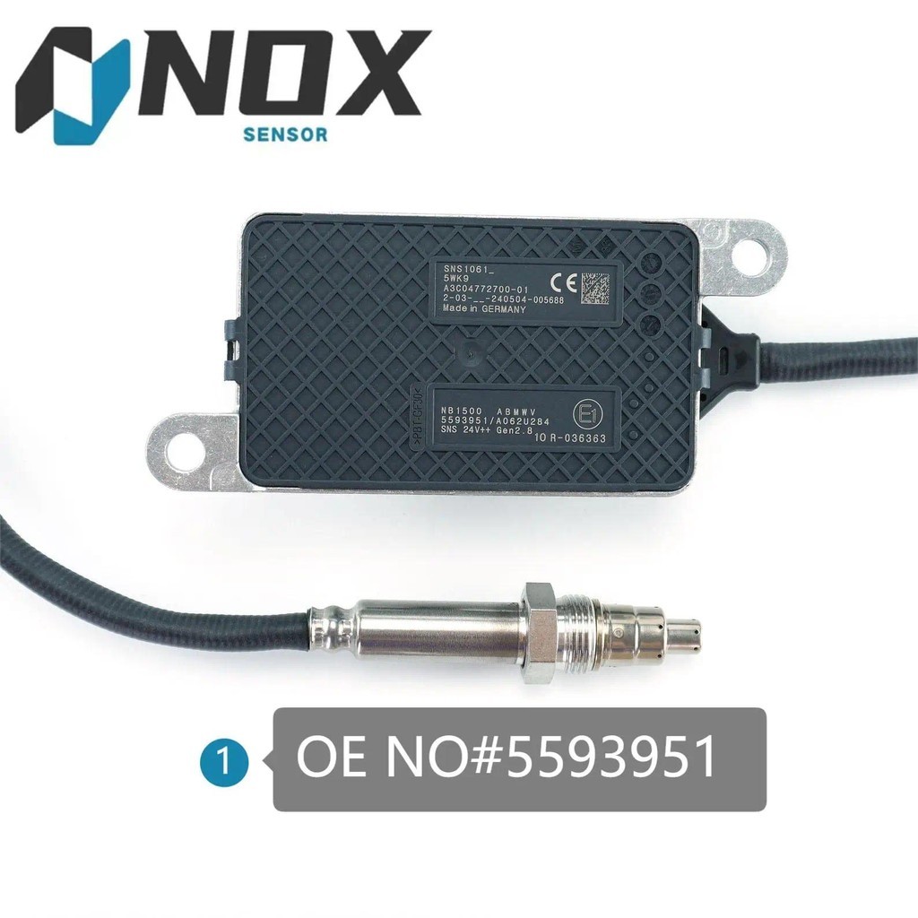 5593951 A062U284 NB1510 A3C04772780 เซ็นเซอร์ Nox Oxideไนโตรเจนสําหรับเครื่องยนต์ CUMMINS 24Vauto ชิ