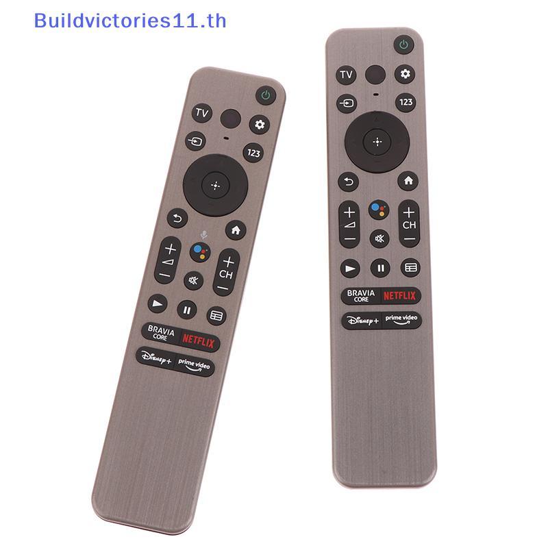 Buildvictories11 ใหม่ RMF-TX900U เสียงรีโมทคอนโทรลสําหรับสมาร์ททีวี XR-55X90K XR-48A90K KD-43X72K KD