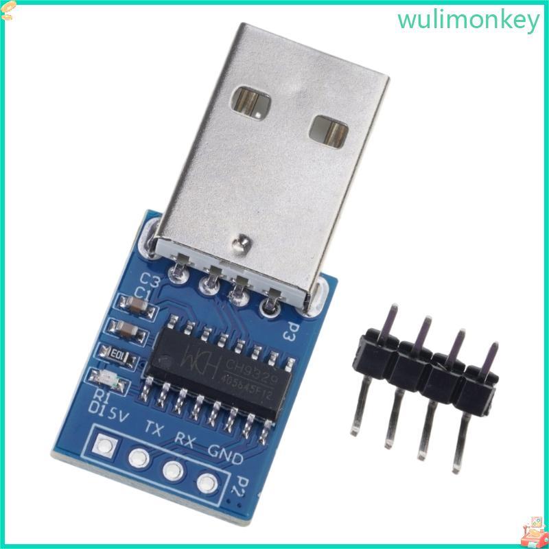 WU USB Serial Interfaced Adapter CH9329 โมดูลสําหรับหลายข้อมูลสําหรับการค้นหาข้อมูลและค่าอัตโนมัติ
