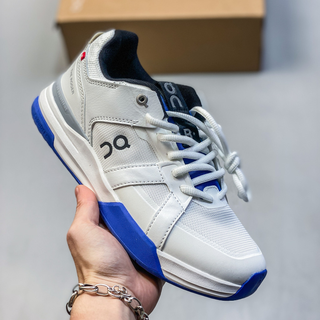ส่วนลดเวลาจํากัด: THE ROGER Clubhouse Pro Breathable Integrated Training Tennis Shoes รองเท้าผ้าใบ U