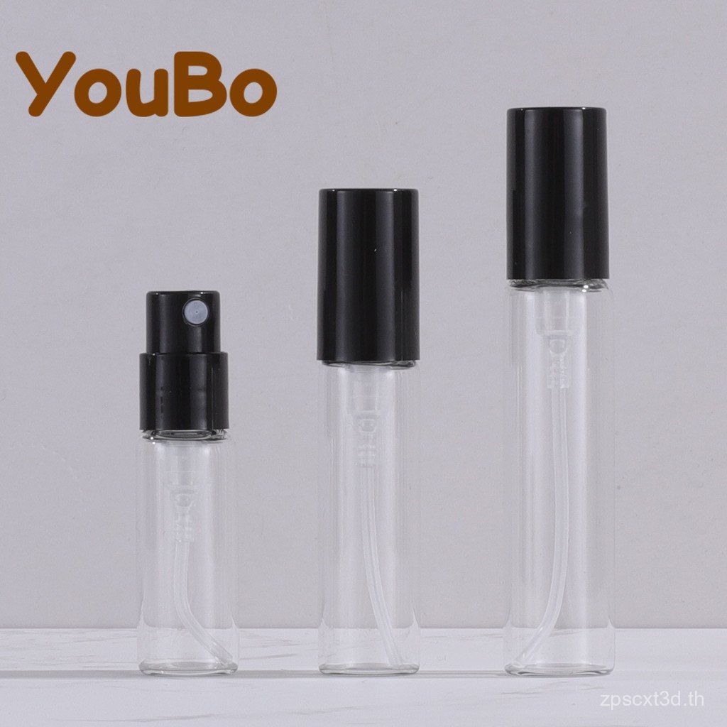 2ml3ml5ml Mount Glass Spray Bottle ขวดน้ําหอมขวดตัวอย่างขวดทดลอง Sub-Bottle