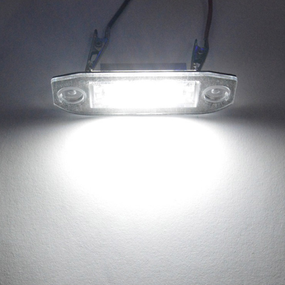 TMA~ อะไหล่รถยนต์ VOLVO ไฟป้ายทะเบียน LED S40S60S80 XC70 XC60 1 คู่