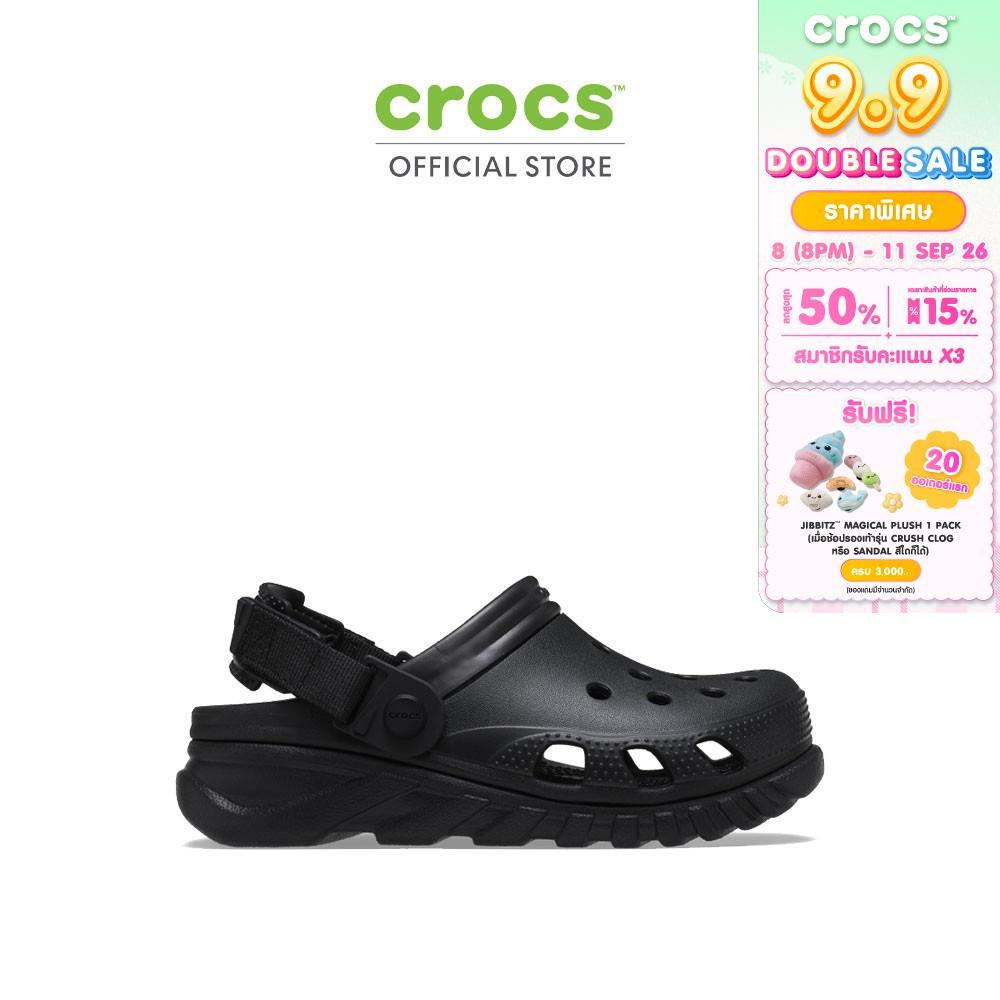 CROCS รองเท้าลำลองผู้ใหญ่ DUET MAX II CLOG รุ่น 208776001 - BLACK