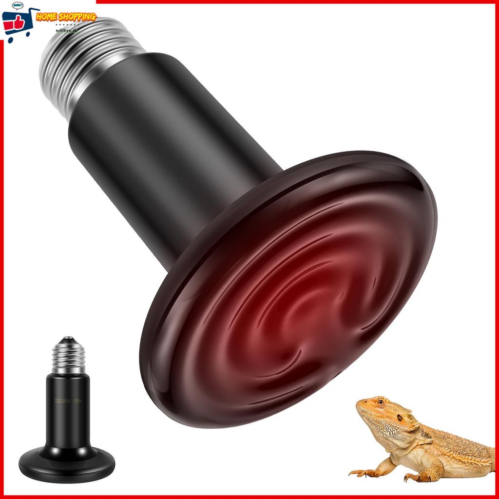 150W เซรามิคความร้อน Emitter ไม่มีแสง Emitting สําหรับสัตว์เลื้อยคลาน Amphibian SHOPTKC7476