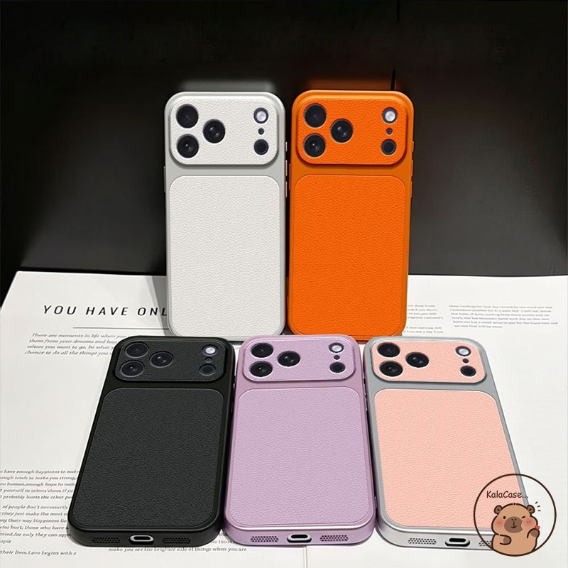 สําหรับVivo IQOO U5 U5X U3 U3X U1 U1X 5G 4Gเคสโทรศัพท์สีดําสีขาวสีส้มขนาดใหญ่ดูหน้าต่างPUหนังที่เรีย