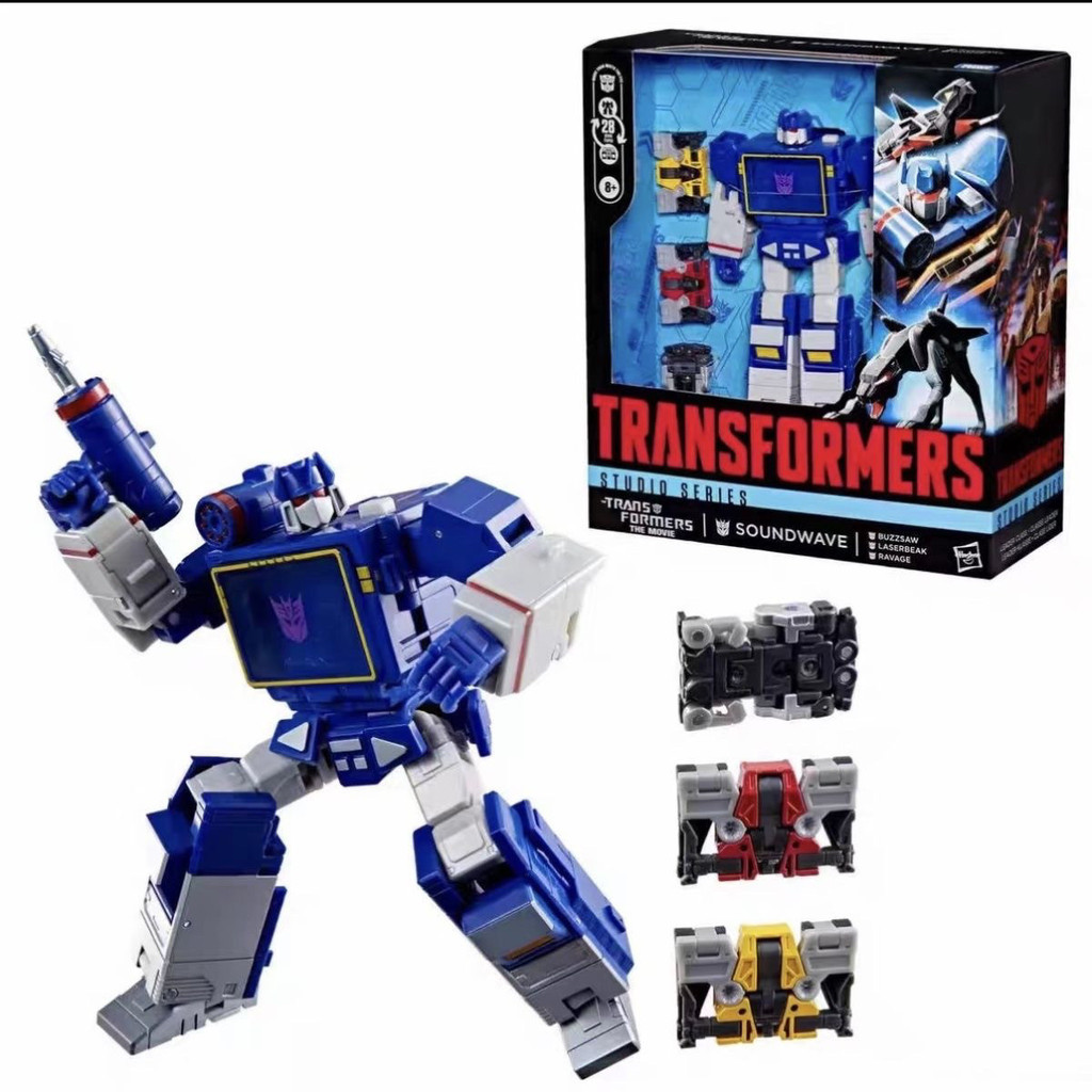 พร้อมสต็อก Transformers Big Movie L-Class SS86 Sonic Robot Dog Laser Bird Tape Toy Model