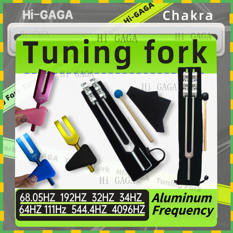 Tuning fork🔔ส้อมจูนเสียง🔔Body Mind Healing ส้อมปรับคําแนะนําขั้นสูง 4096hz 68.05hz 32hz 34hz 64hz 38