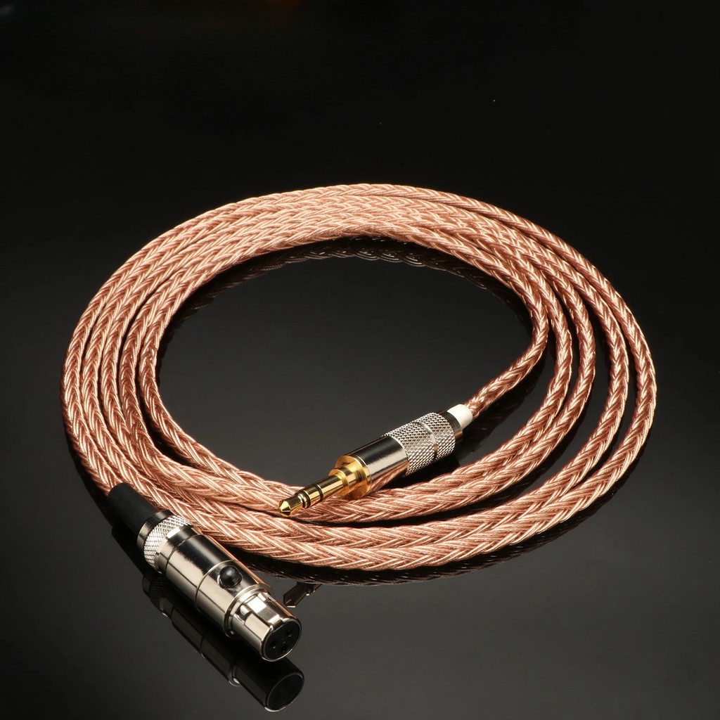 Prefair 2.5 มม.4.4 มม. XLR 16 Core 99% 7N OCC สายหูฟังสําหรับ Q701 K702 K271 K272 K240 K141 K712 K18