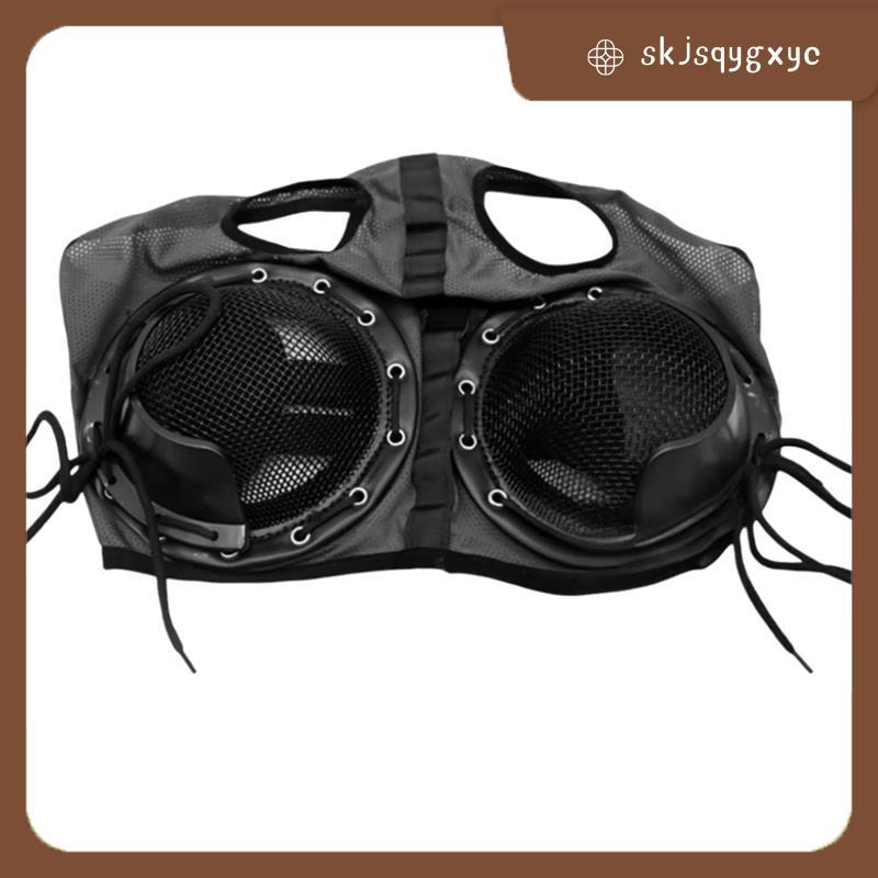 skjsqygxycEquestrian Supplies Horse Face Mask Horse Eye Mask