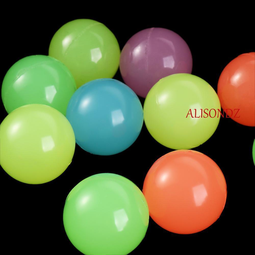 ALISONDZ 10 ชิ้น/เซ็ต Halloween Bouncy Balls, ยืด Eyeballs 32mm Bouncy Eyeball, คอสเพลย์ Prop Glow-i