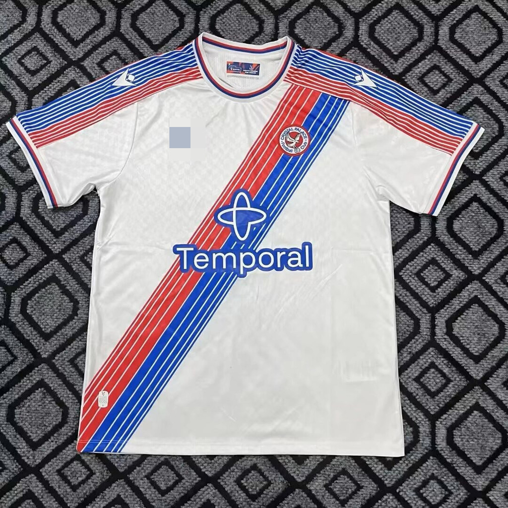 ใหม่ 2627 Crystal Palace home fan edition เสื้อฟุตบอลเสื้อยืดแขนสั้น AAA + S-4XL