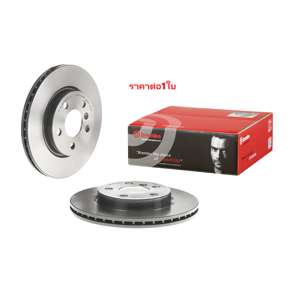 จานเบรคหน้า BMW SERIES2 F45 214d 216i MINI F55 F56 F57 2013- CLUBMAN F54 2015- 280MM BREMBO 1ชิ้น