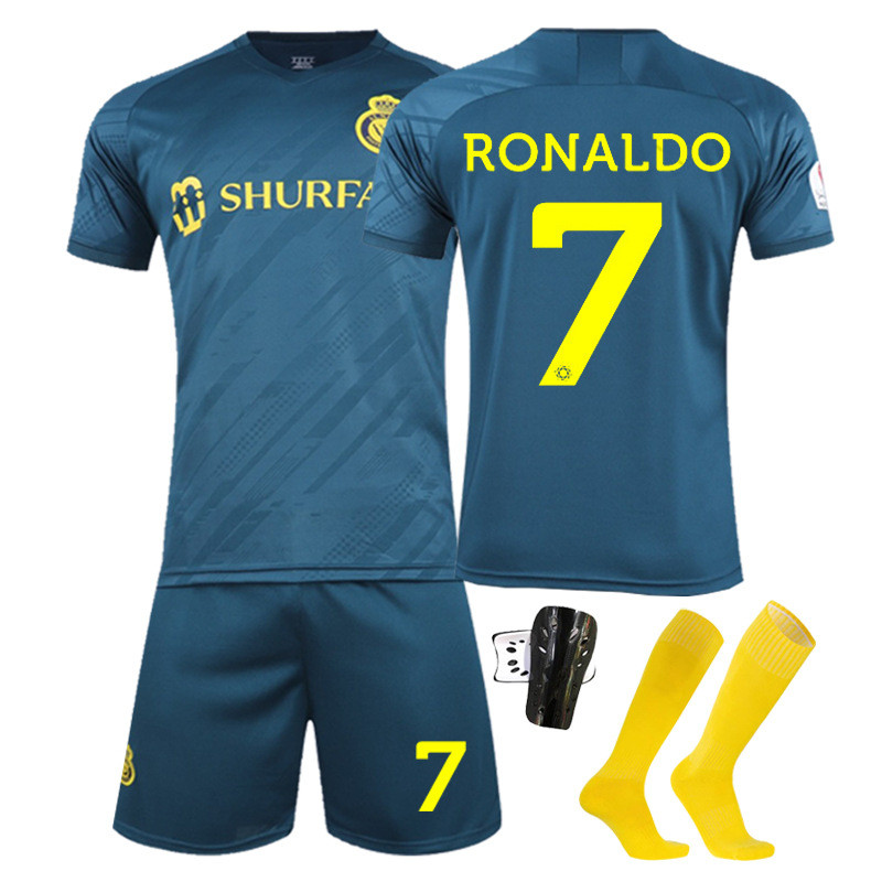 ขายส่ง 2223 Riya Victory Away Lansart League Football Jersey Suit No. 7 C Rock Jersey อุปทานพิเศษข้า