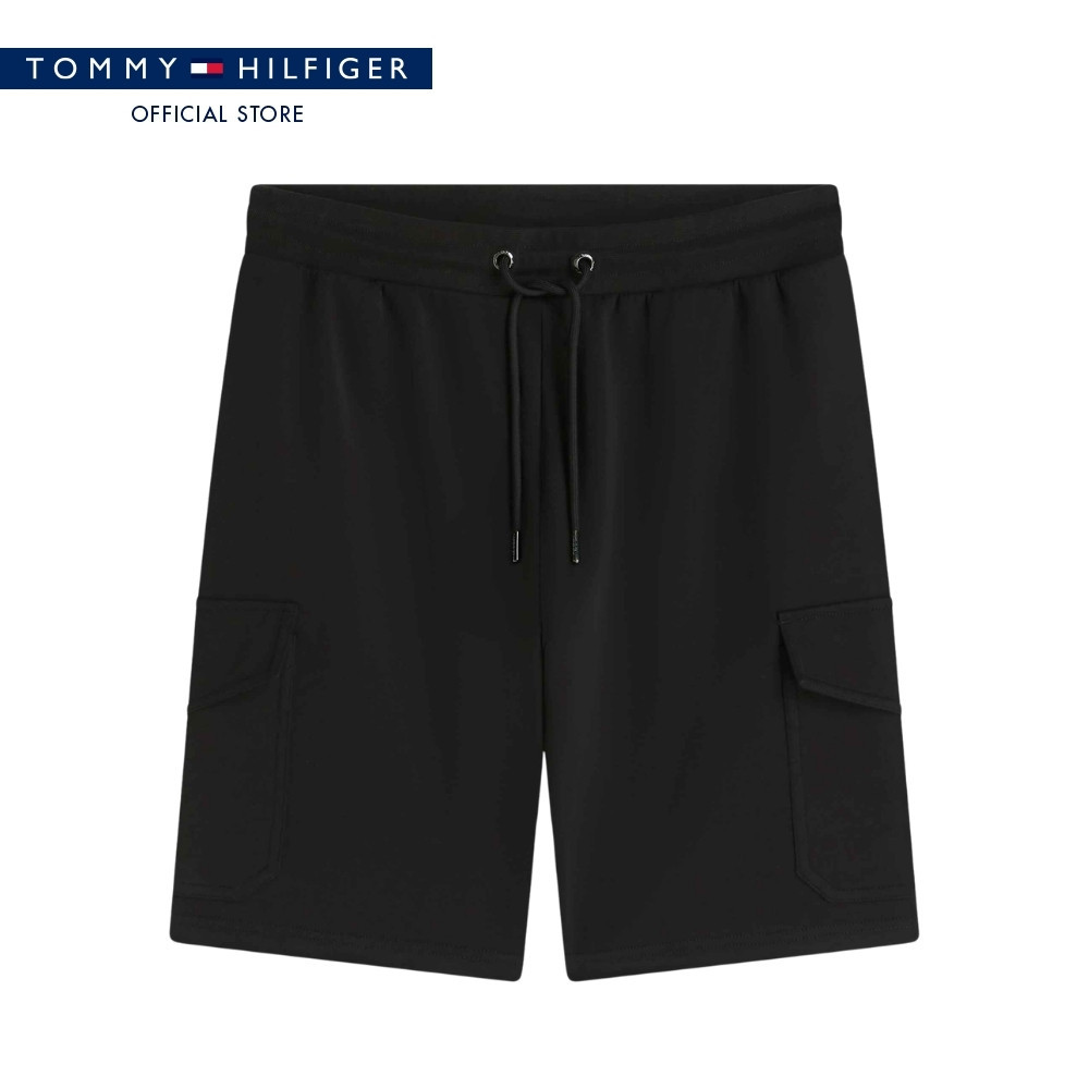 Tommy Hilfiger กางเกงลำลอง ผู้ชาย รุ่น MW0MW43116 BDS - สีดำ