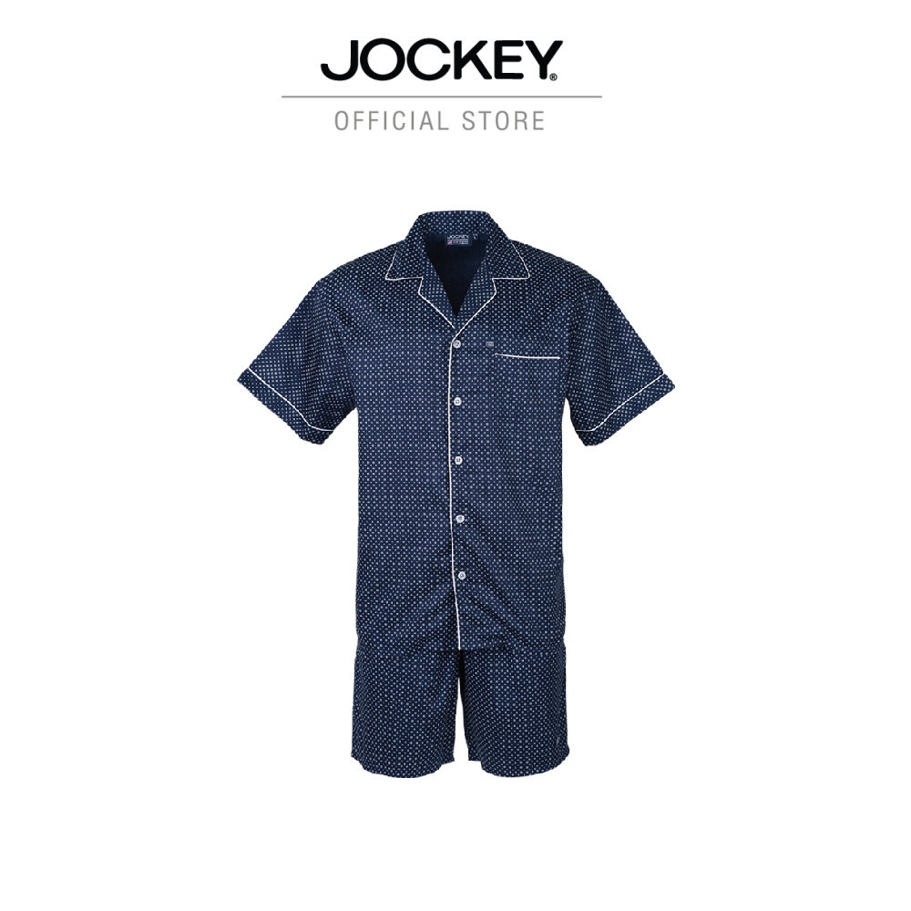 JOCKEY UNDERWEAR ชุดนอน SLEEPWEAR รุ่น KU JK1668S SHORT SLEEVE/SHORTS