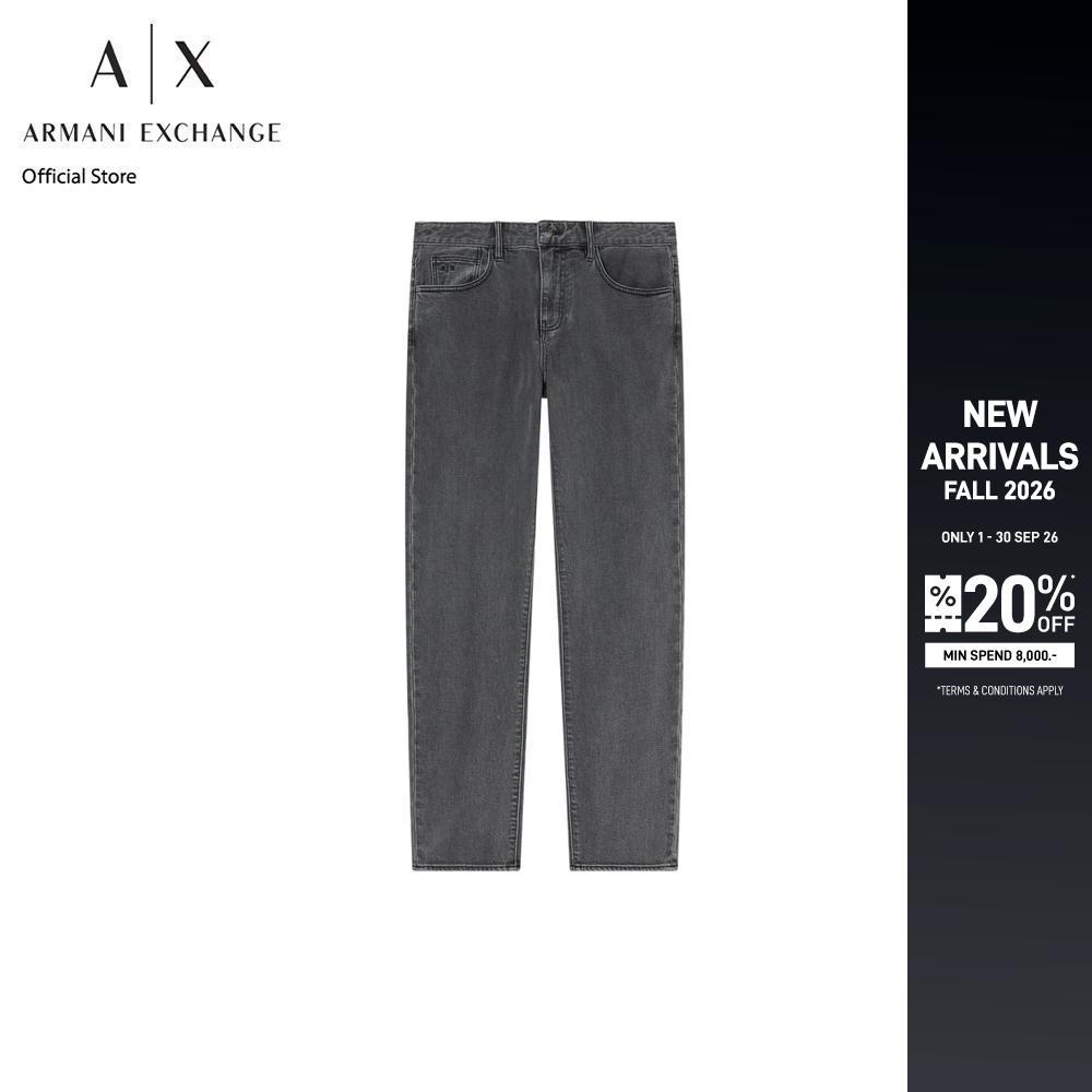 Armani Exchange กางเกงยีนส์ผู้ชาย รุ่น XM000049-AF22558-M8013 สีเทา