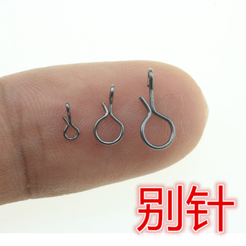 Fly Fishing Hook Quick Connection Fishing Hook Swivel Tie Fishing Hook Accessories Connector Buckle 