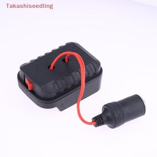 (Takashiseedling) อะแดปเตอร์แบตเตอรี่แบบพกพาพร้อมพอร์ต USB คู่สําหรับตัวแปลงอะแดปเตอร์แบตเตอรี่ MT 18V เครื่องชาร์จ DIY