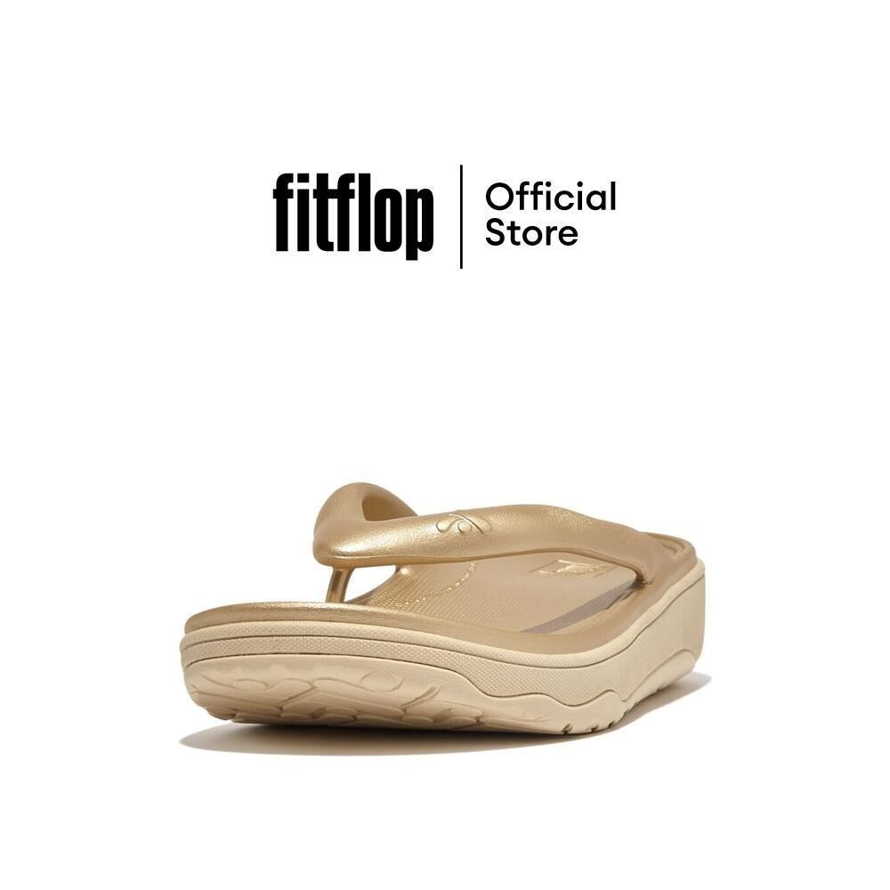FITFLOP RELIEFF METALLIC RECOVERY T/P รองเท้าแตะแบบหูหนีบผู้หญิง รุ่น HT5-010 สี GOLD