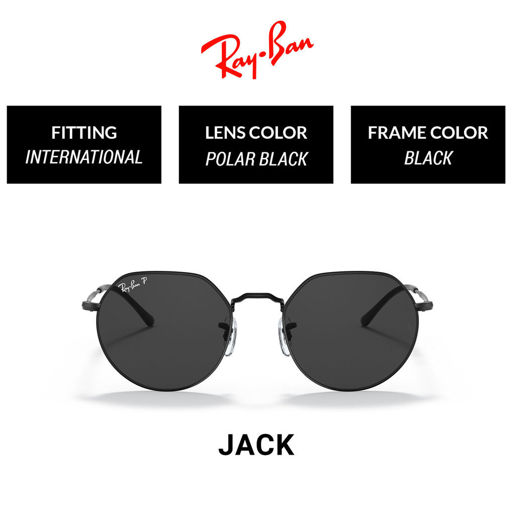 RAY-BAN نظارة شمسية JACK ‏RB3565