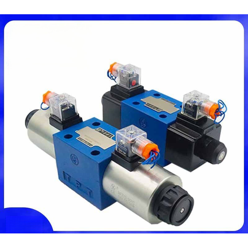 วาล์วทิศทางโซลินอยด์ Huade Hydraulic 4WE10J 10E 10G 10H 31B CG24N9Z5L CW220N9Z5L