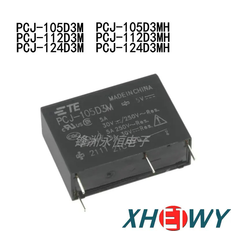 1-5PCS รีเลย์ PCJ-105/112/124D3M D3MH 5A 24VDC 4-pin PCJ-105D3M PCJ-112D3M PCJ-124D3M PCJ-105D3MH PC