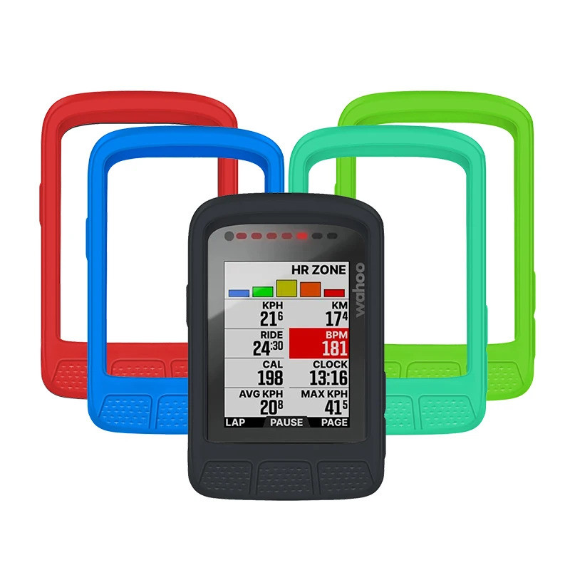 เคสซิลิโคนป้องกัน Wahoo Elemnt Roam 2 สำหรับจักรยานคอมพิวเตอร์
