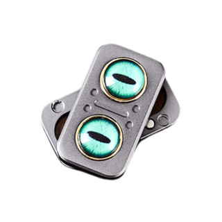 1PC นกฮูก Push Slider Fidget Slider ของเล่นผู้ใหญ่โลหะ Fidge…