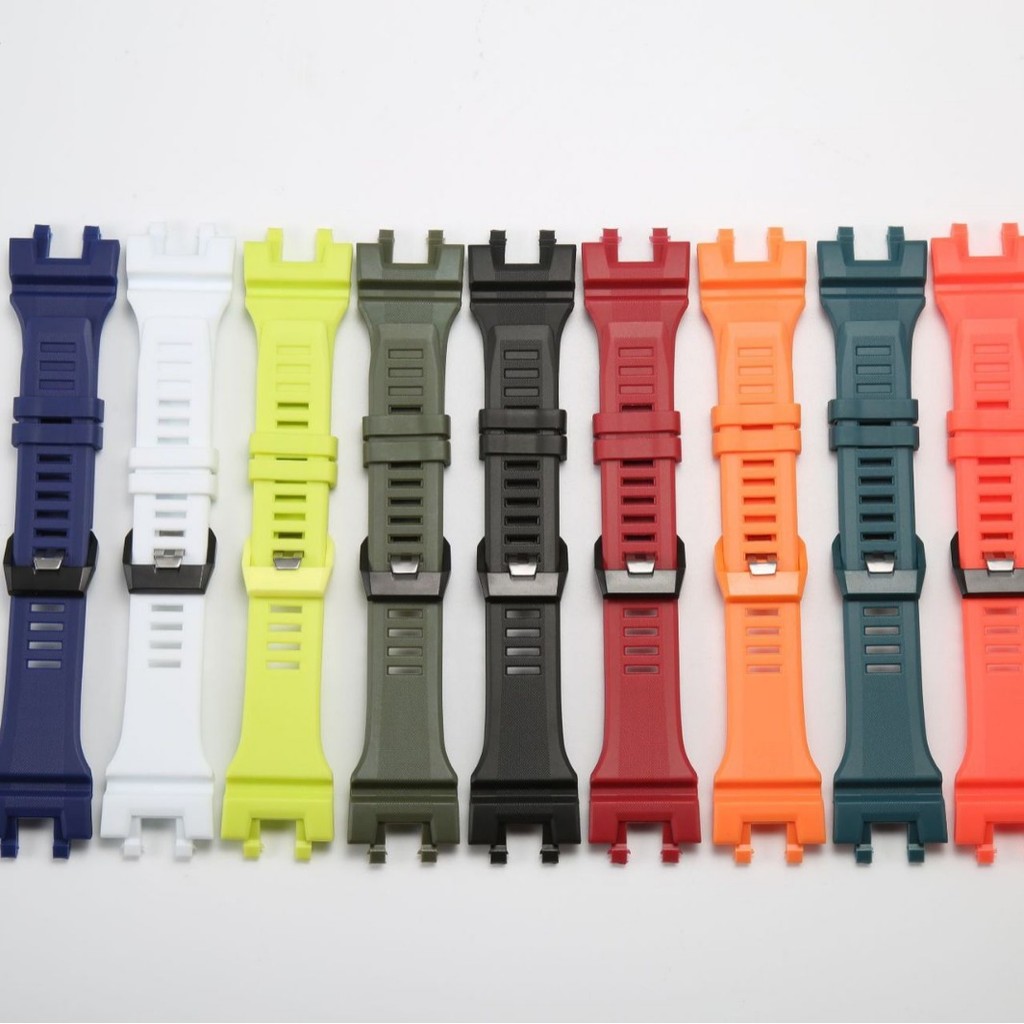 GBA900 Strap Monochrome GBA-900SM-7A BGA-900 สายนาฬิกา อุปกรณ์เสริมนาฬิกา เรซิ่น