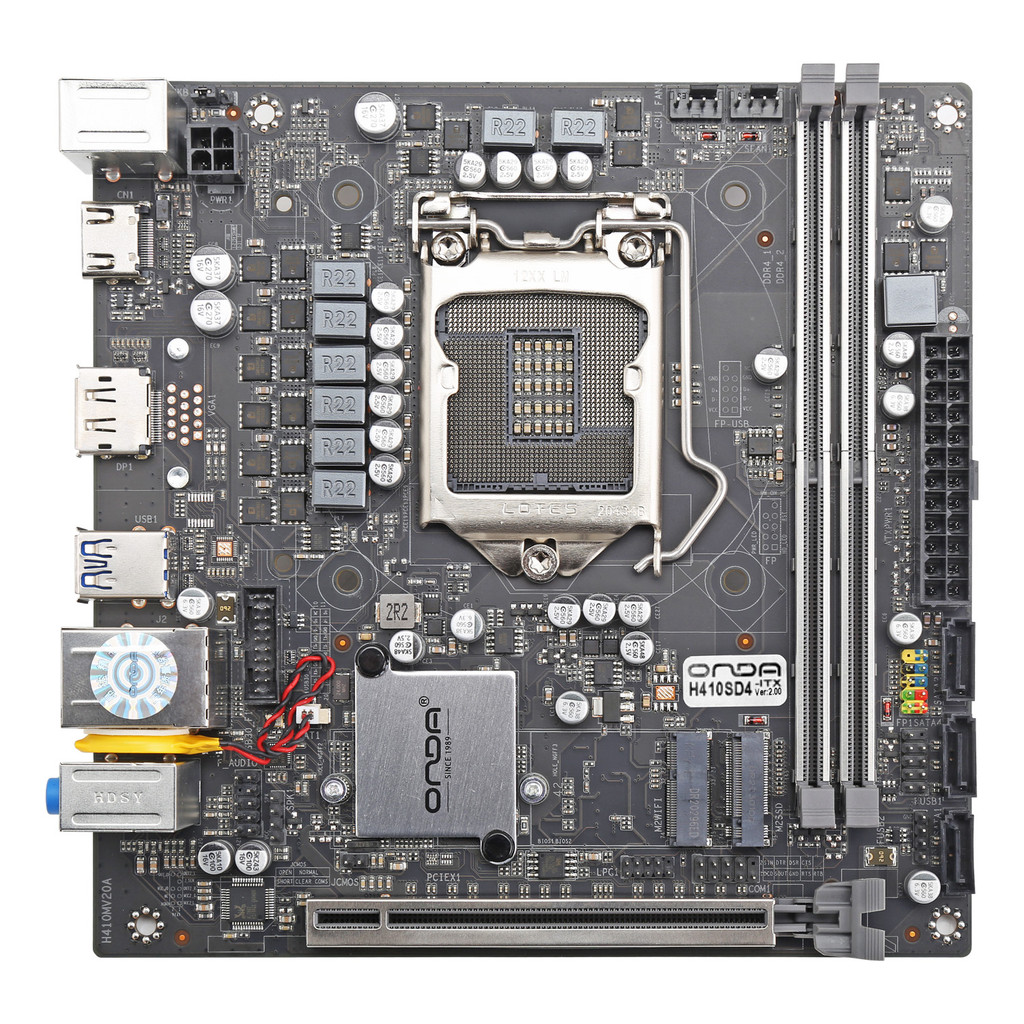 Onda H410 B460SD4-ITX รองรับ i3 10100f 10400 เดสก์ท็อป M.2 เมนบอร์ดคอมพิวเตอร์ขนาดเล็ก