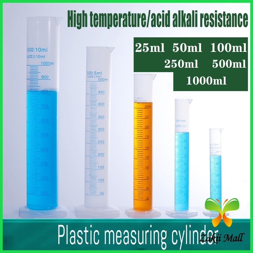 Z.M. กระบอกตวงพลาสติก พลาสติก มีขนาดตามความต้องการใช้งาน Plastic measuring cup