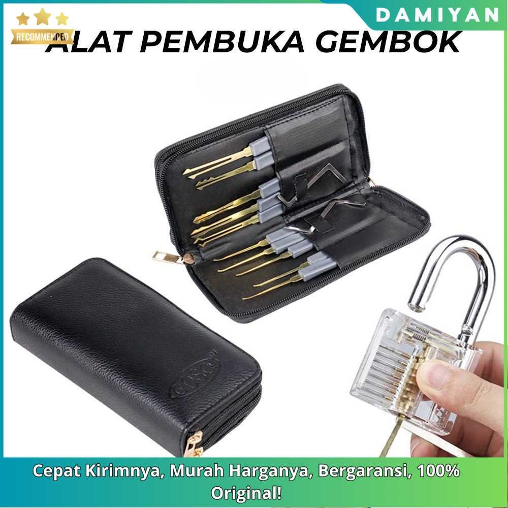 [DMY] Lock Pick Tool Set - Lock Pick Tool 24 ชิ้น - เครื่องมือฝึกซ้อมกุญแจ