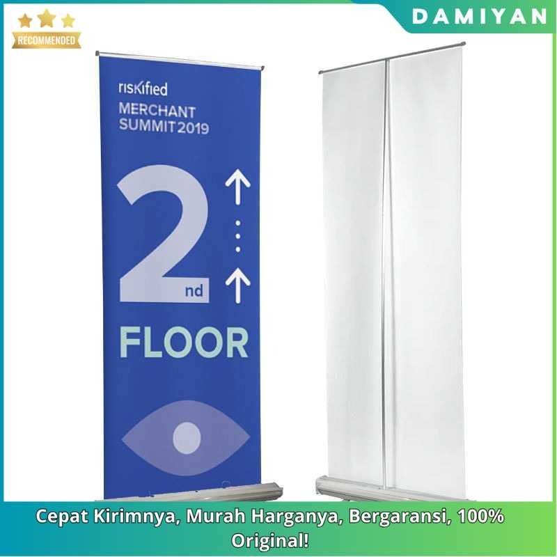 [DMY] Roll Up Banner Stand 80x200cm - ขาตั้งแสดงโปสเตอร์พลาสติก - เครื่องมือส่งเสริมการขายแบบพกพา