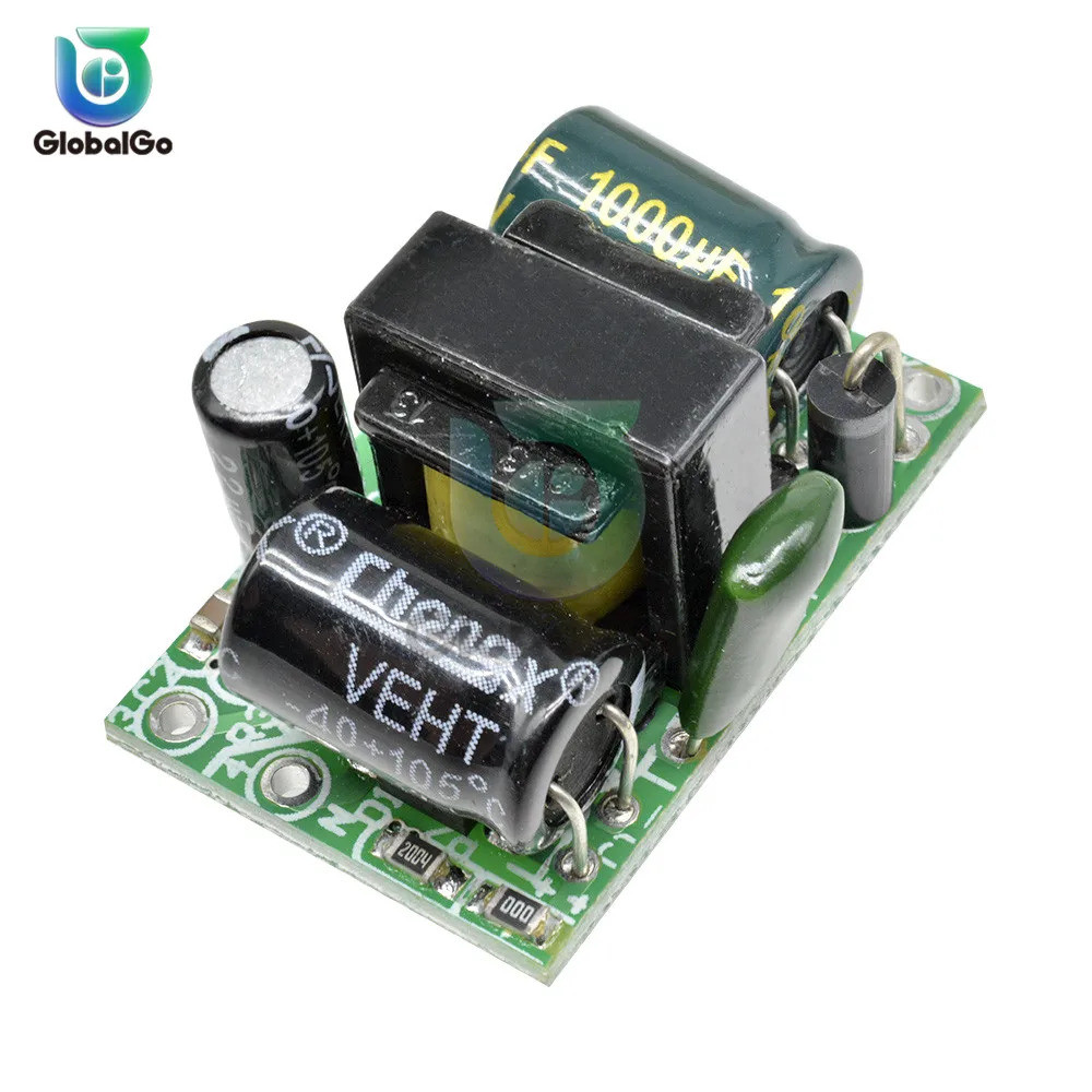 5 ชิ้น/ล็อต 5V 700mA AC-DC Isolated Power Buck Converter 220V ถึง 12V ขั้นตอนลงโมดูล 3.3 V 5 V 700ma