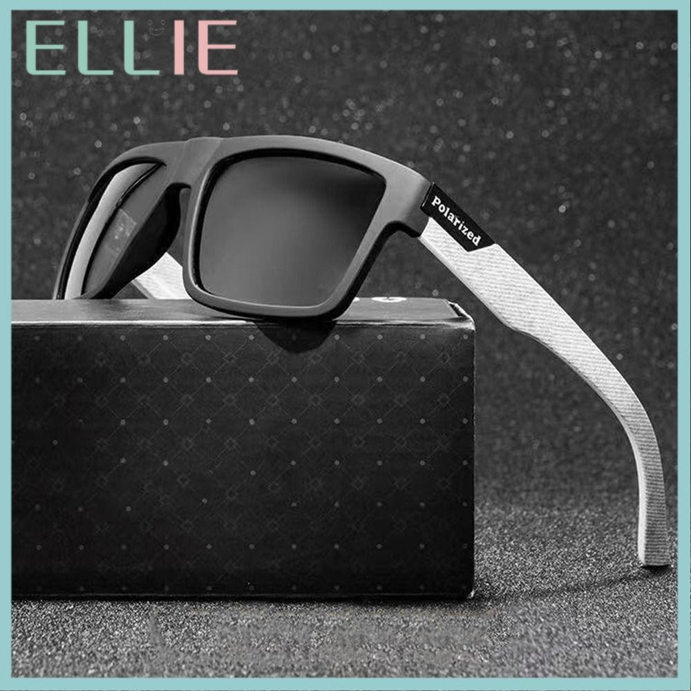 แว่นกันแดด ELLIE ทรงวินเทจ ต้านแสงสะท้อน UV400 สำหรับกิจกรรมกลางแจ้งและปั่นจักรยาน