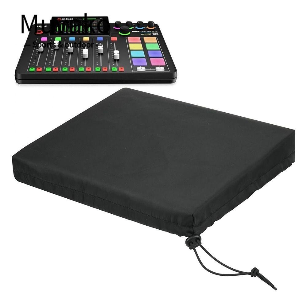 MUVAKO การบันทึก Mixer กระเป๋า,เครื่องมืออุปกรณ์กันฝุ่นคอนโซล,Universal Scratch ทนฝุ่นสําหรับ RODE C