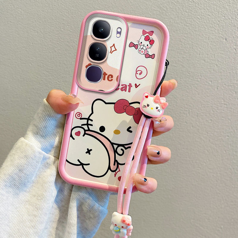 เคส VIVO Y21d เคสโทรศัพท์ซิลิโคนอ่อนนุ่มลายการ์ตูนที่เรียบง่ายและน่ารัก YX - รูปที่ 4
